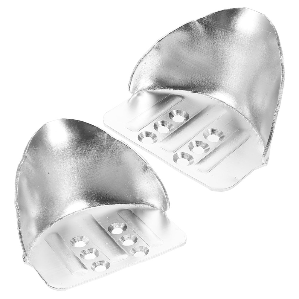 Drywall Stilt Heel Holder Replacement Set, 1 Set, Silver