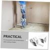 Drywall Stilt Heel Holder Replacement Set, 1 Set, Silver view 3