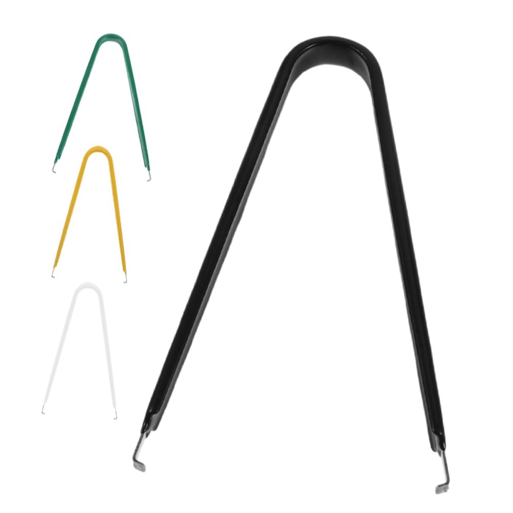 Anneome Stainless Steel Fuse Puller Tool with Ergonomic PVC Handle, 4-Pack