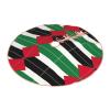 Palestine Flag Christmas Tree Skirt, Classic Red Tartan view 2