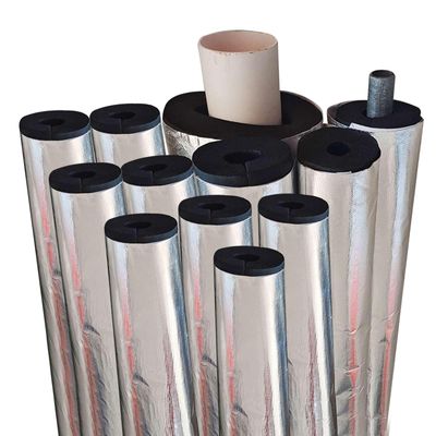 12-Piece Rubber Foam Pipe Insulation, Self-Adhesive, for Solar Hot Water/Heating, ID 20/27/34/43/60/76/89/114 mm (1-7/10 in = 43 mm)