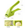 SPXTOM Plastic Garlic Press and Crusher with Ergonomic Handle view 2