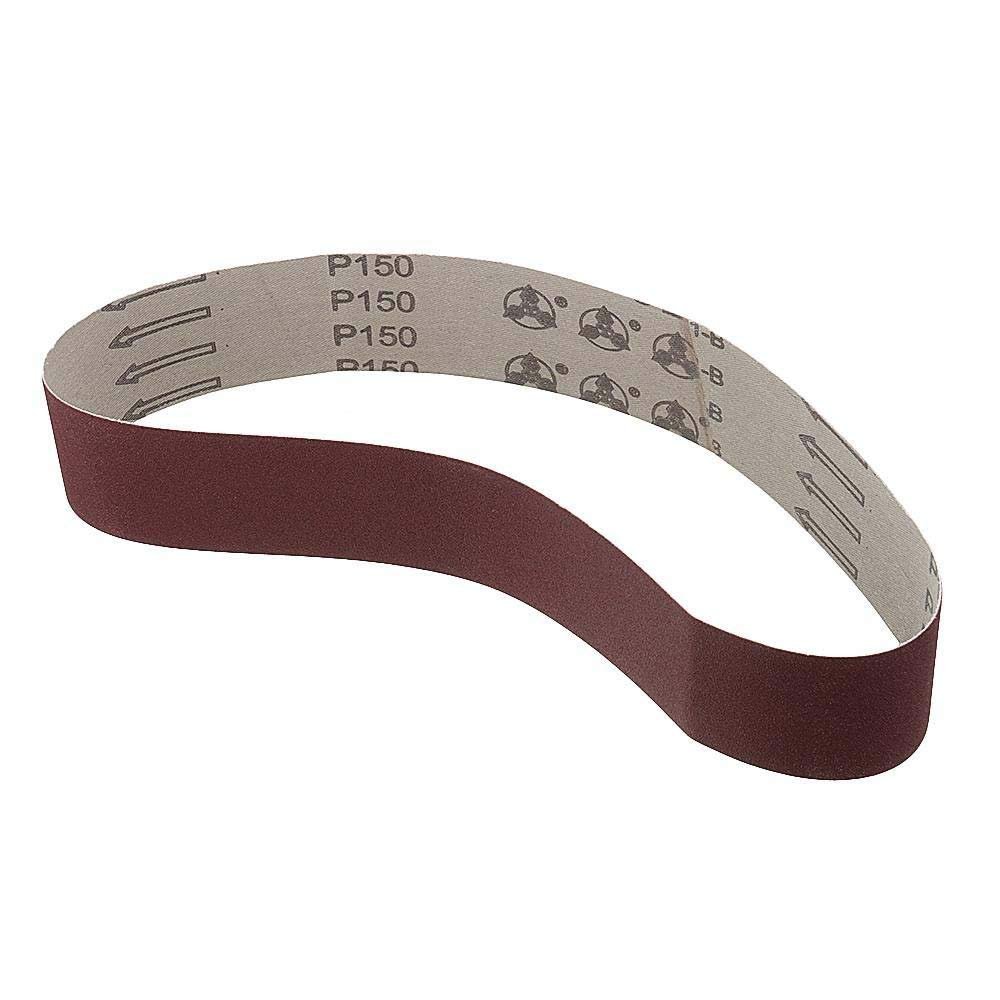 Sanding Belts with Rubber Mandrel for Engraving, 10-Pack, 40 x 680 mm