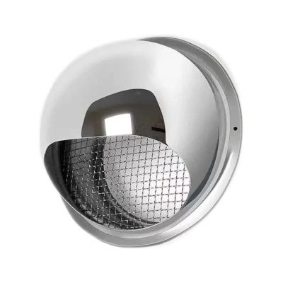 Round Stainless Steel Ventilation Cover for Bathroom, Kitchen, Office, 400 mm