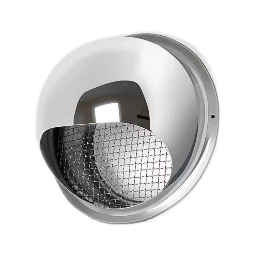 Round Stainless Steel Ventilation Cover for Bathroom, Kitchen, Office, 400 mm