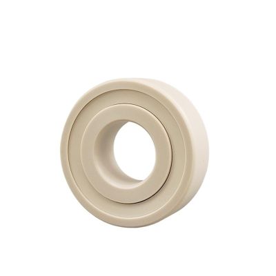 Deep Groove Ball Bearing, PEEK Plastic, 6801 2RS, High-Temperature, Double-Sealed, 12 x 21 x 5 mm
