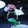 KHHK Anime Demon Kanroji Mitsuri Cosplay Costume Kimono Outfit for Adults and Children (M, White) view 3