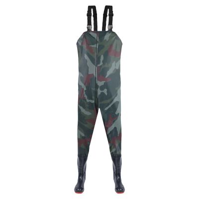 Waterproof Men's Waders, Lightweight and Breathable, with Adjustable Suspenders and Reinforced Boots