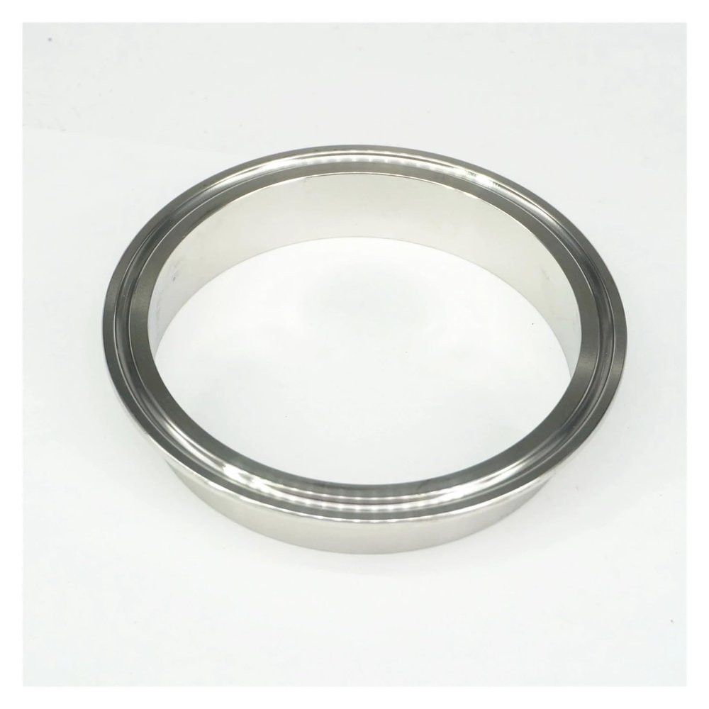 BYLSAGWHT Tube O.D. 108 mm to Tri-Clamp 4 in Ferrule O.D. 119 mm, 304 Stainless Steel Pipe Connector Fitting for Brewing