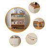 Modern Wooden Shoe Cabinet with 2 Doors view 4