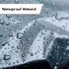 VagxTbs Transparent Tarp with Eyelets and Zipper, Foldable PVC Cover for Patio or Gazebo, 2 x 2 m view 4