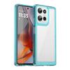 TailTech Case for Motorola Moto G75 5G, Transparent Acrylic, Turquoise view 1