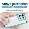 TailTech Case for Motorola Moto G75 5G, Transparent Acrylic, Turquoise view 3