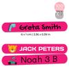 100 Iron-On Name Labels for Clothing – Washer- and Dryer-Safe view 2