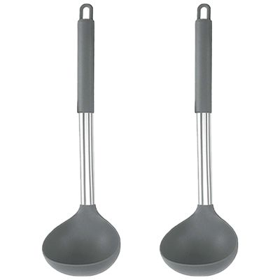2-Piece Silicone Soup Ladle Set, 30 cm