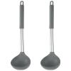 2-Piece Silicone Soup Ladle Set, 30 cm view 1