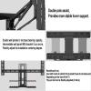 Motorized TV Wall Mount for 32–65 in Screens, Adjustable Spring-Assisted Ceiling Mount, 35 kg Capacity, 180° Left/Right Rotation view 4
