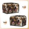 Funny Dog 2-Slice Toaster Cover with Handle and Pockets view 3