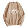 Women's Oversized Crewneck Cotton Sweatshirt view 1