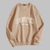 Women's Oversized Crewneck Cotton Sweatshirt view 2