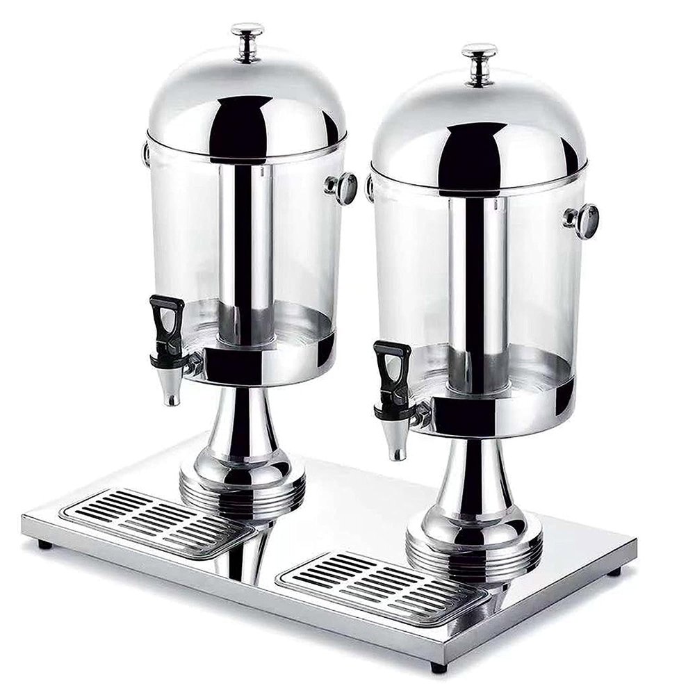 Commercial Stainless Steel Beverage Dispenser, 8/16/24 L