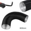 Gettimore Aluminum Air Duct Hose for Diesel Parking Heaters, 60–300 cm, Flame Retardant, 60 cm view 4