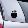 Apple Fruit Sticker for Car, Motorcycle, Bicycle, Laptop & Truck, JDM Racing Decal (27 x 20 cm, Neon Yellow) view 3