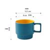 Ceramic Coffee Mug with Handle view 2