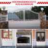 DRFGNF Flood Protection Wall, Water Stopper and Flood Barrier for Garage Doors and Homes view 2
