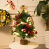 GUOQDAMI 20-Inch Artificial Desktop Christmas Tree DIY Set view 3