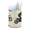 QUEWIQR Motocross Motorcycle Silhouette Pen Holder view 1