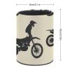 QUEWIQR Motocross Motorcycle Silhouette Pen Holder view 2