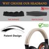 SOULWIT Protein Leather Headband for Plantronics BackBeat Pro 1/2 and Voyager 8200 UC Headsets, Replacement Headband Cushion Repair Part view 3