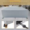 Outdoor Furniture Cover 165 x 165 x 100 cm, Silver, Rectangular, 420D Oxford view 3