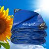 LDQBF Waterproof PVC Tarp, 5 x 7 m, 460 g/m², Blue view 1