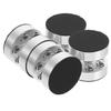 Shock-Resistant Speaker Mounts, 4-Piece Aluminum Alloy and Rubber Set view 1