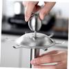 OKUMEYR 304 Stainless Steel Kitchen Utensil Holder with Rotating Spoon Holder and Scoop Organizer for Countertops, Multifunctional Space-Saving Rack view 3