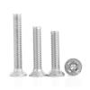 CLENEA 10-Piece M3/M4/M5/M6 304 Stainless Steel Phillips Countersunk Screws, 35–60 mm (35 mm, M5) view 4