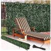 Artificial Ivy Hedge Privacy Screen, Extra-Large 2 x 3 m Roll for Fences or Walls, Outdoor Garden Décor view 1