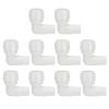 PATIKIL Quick-Connect Elbow Fitting, 1/4" Female NPT x 3/8" OD Tube, 10-Pack view 1