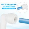 PATIKIL Quick-Connect Elbow Fitting, 1/4" Female NPT x 3/8" OD Tube, 10-Pack view 3