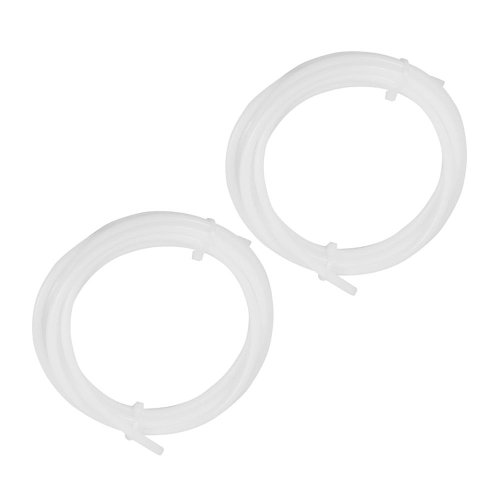 BUGUUYO PTFE Tube, 1.75 mm Filament Feed Tube, 2-Pack, White