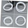 BUGUUYO PTFE Tube, 1.75 mm Filament Feed Tube, 2-Pack, White view 2