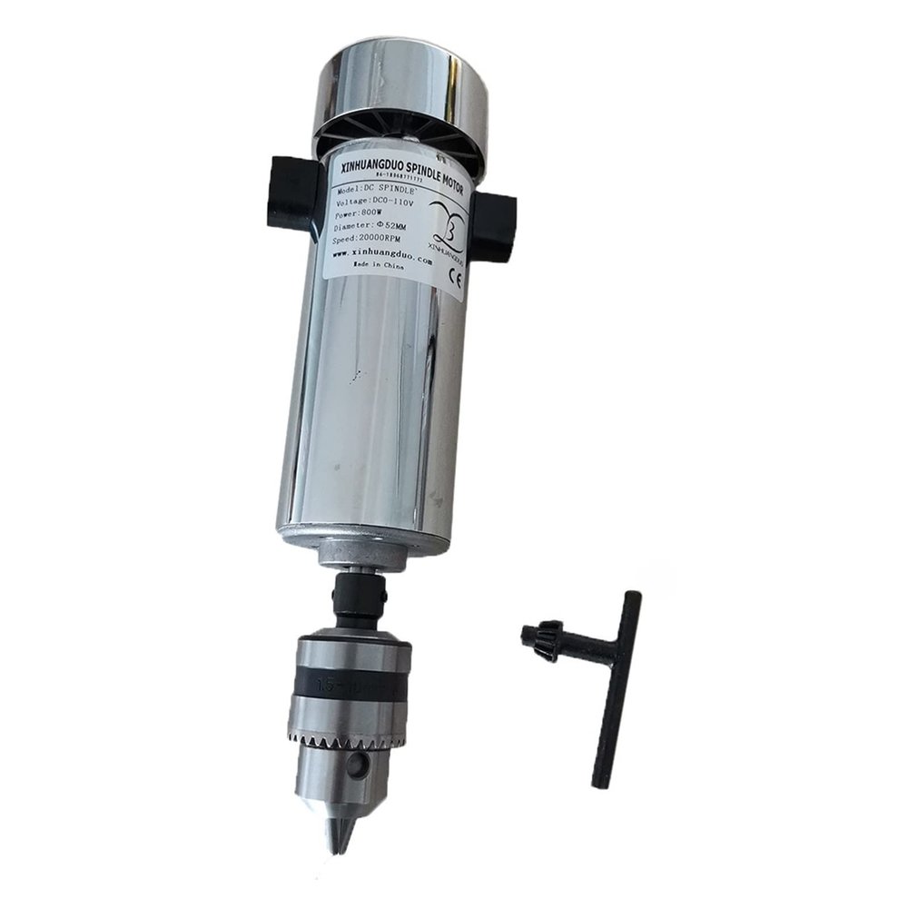 800 W DC Spindle Motor, 20,000 RPM, for CNC Engraving