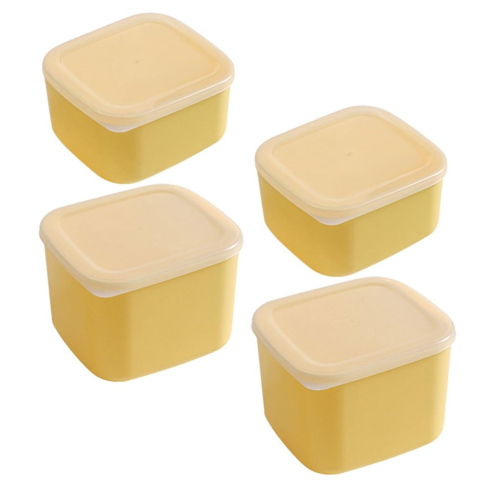 Cabilock 4-Piece Cheese and Butter Containers with Lids
