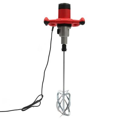 6-Speed Handheld Mortar Mixer with Dual Paddles, 2800W, Red