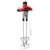 6-Speed Handheld Mortar Mixer with Dual Paddles, 2800W, Red view 2