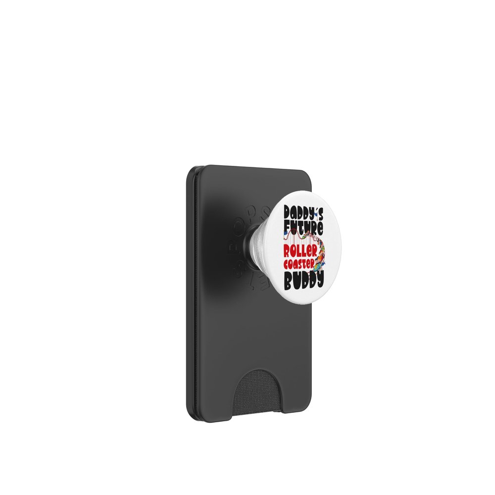 Daddy's Future Roller Coaster Buddy PopSockets PopWallet for MagSafe