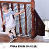 VXHCS Knotless Rope Safety Net, 4 cm Mesh/4 mm Rope, 5.5 x 8 m view 2