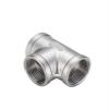 201 Stainless Steel Female-Thread Equal-Diameter Tee Fitting, Plumbing Accessory view 3